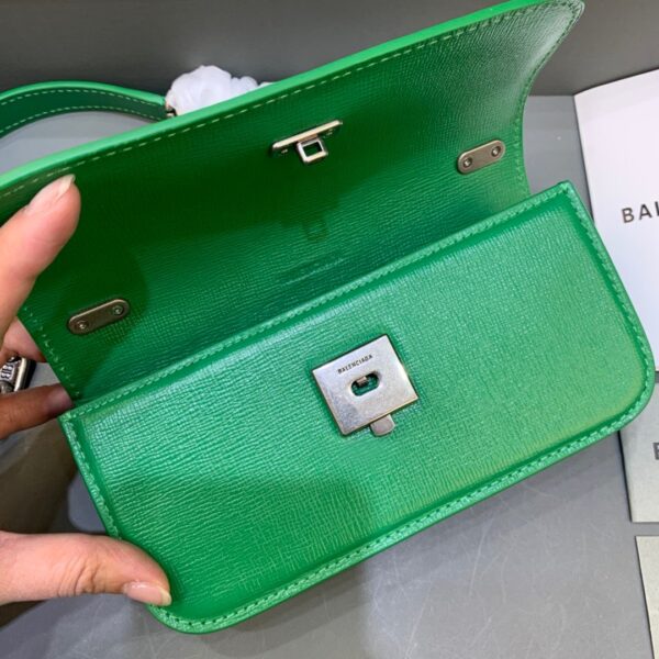 Balenciaga Gossip Small On Chain Shoulder Bag Green, For Women, Women's Bags 7.4in/19cm