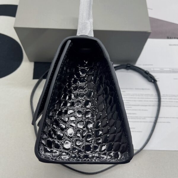 Balenciaga Hourglass Small Handbag In Black, For Women, Women's Bags 9in/23cm