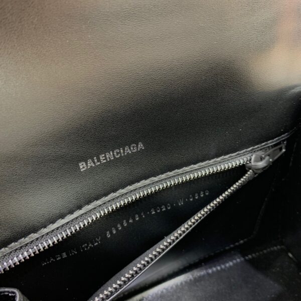 Balenciaga Hourglass Small Handbag In Black, For Women, Women's Bags 9in/23cm