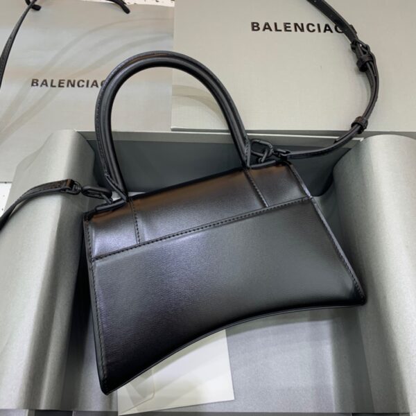 Balenciaga Hourglass Small Handbag In Black, For Women, Women's Bags 9in/23cm