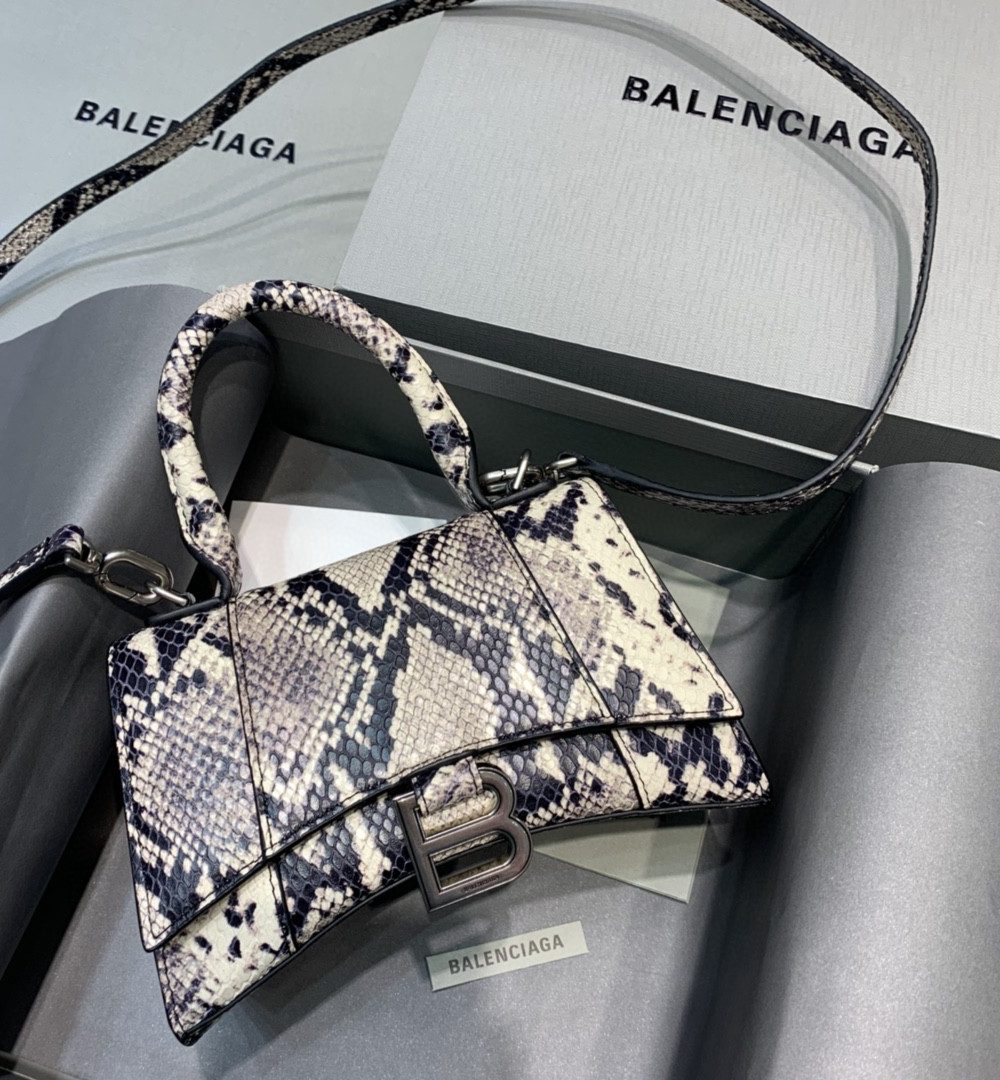 Balenciaga Hourglass Xs Handbag In Multicolor, For Women, Women's Bags 7.4in/19cm