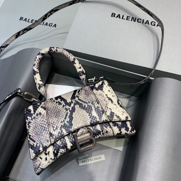 Balenciaga Hourglass Xs Handbag In Multicolor, For Women, Women's Bags 7.4in/19cm