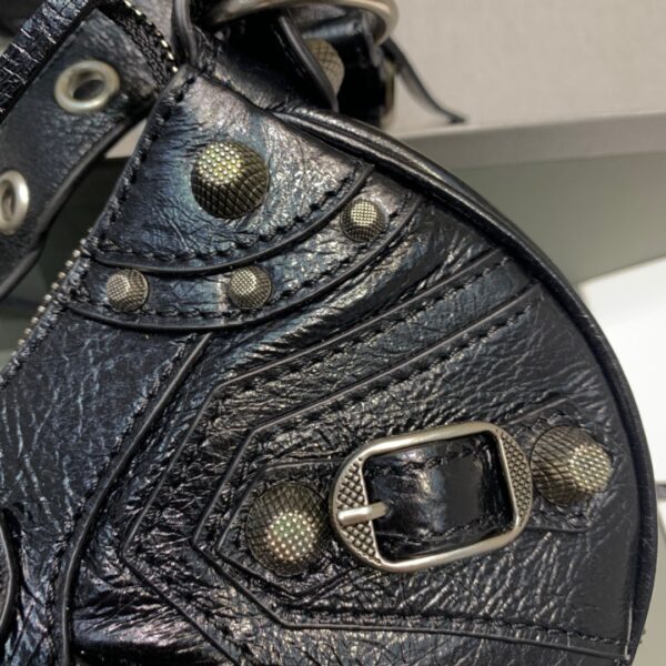 Balenciaga Le Cagole XS Shoulder Bag In Black, For Women, Women's Bags 10.2in/26cm 671309210BK1000