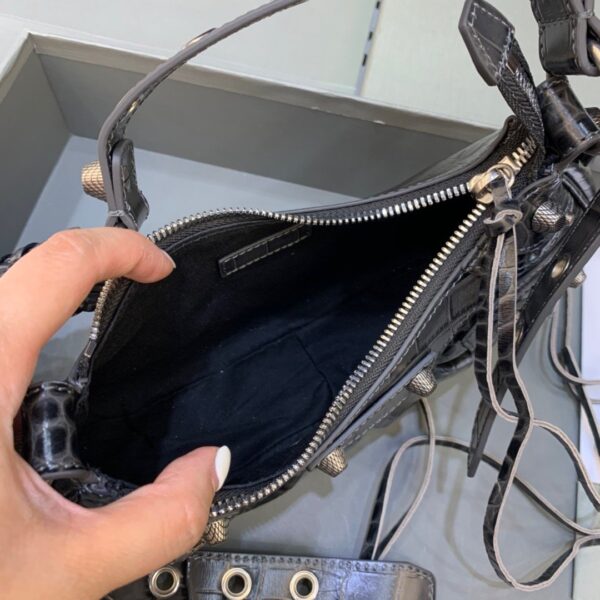 Balenciaga Le Cagole XS Shoulder Bag In Black, For Women, Women's Bags 10.2in/26cm
