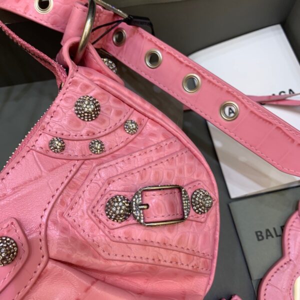 Balenciaga Le Cagole XS Shoulder Bag In Pink, For Women, Women's Bags 10.2in/26cm