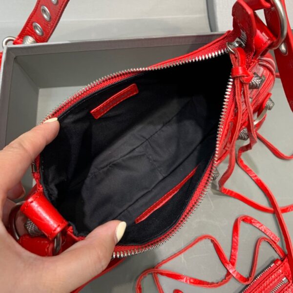 Balenciaga Le Cagole XS Shoulder Bag In Red, For Women, Women's Bags 10.2in/26cm 6713091VG9Y6406