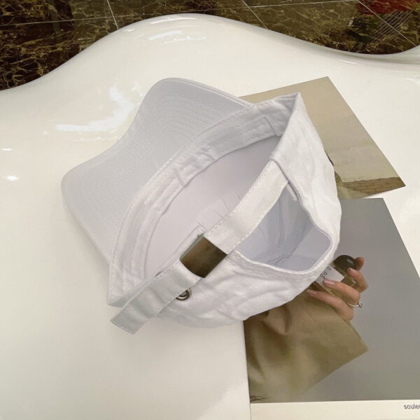 Balenciaga Logo Cap In White