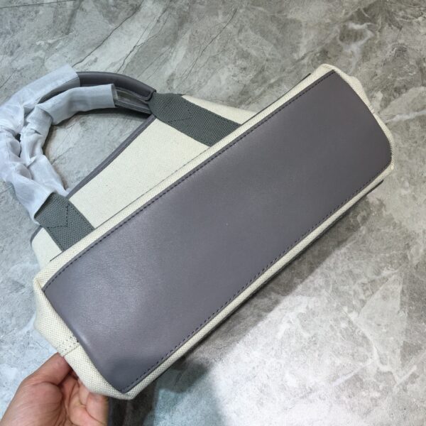 Balenciaga Navy Small Cabas Tote Bag In Gray, For Women, Women's Bags 18.5in/47cm