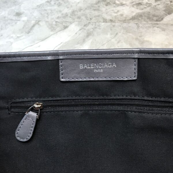 Balenciaga Navy Small Cabas Tote Bag In Gray, For Women, Women's Bags 18.5in/47cm