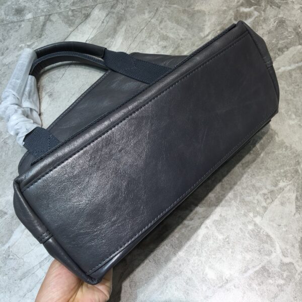 Balenciaga Navy Small Cabas Tote Bag In Gray, For Women, Women's Bags 18.5in/47cm