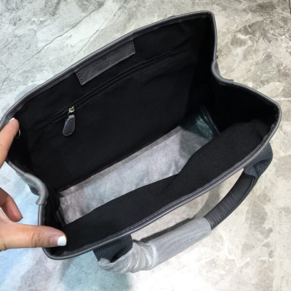 Balenciaga Navy Small Cabas Tote Bag In Gray, For Women, Women's Bags 18.5in/47cm