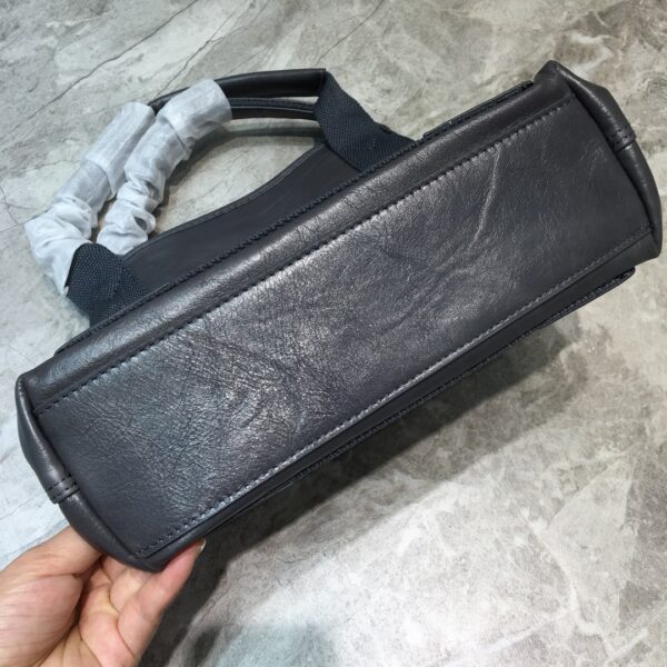 Balenciaga Navy XS Tote Bag In Gray, For Women, Women's Bags 12.6in/32cm