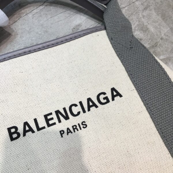 Balenciaga Navy XS Tote Bag In Gray, For Women, Women's Bags 12.6in/32cm