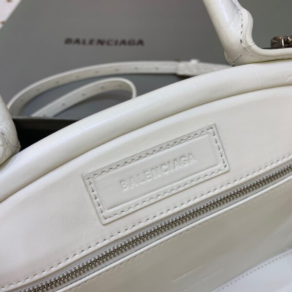 Balenciaga Small Editor  Bag In White, For Women, Women's Bags 13in/33cm