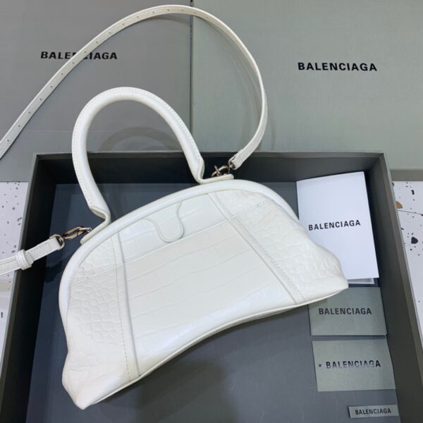 Balenciaga Small Editor  Bag In White, For Women, Women's Bags 13in/33cm