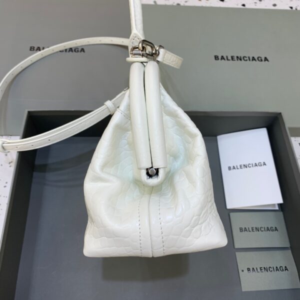 Balenciaga Small Editor  Bag In White, For Women, Women's Bags 13in/33cm