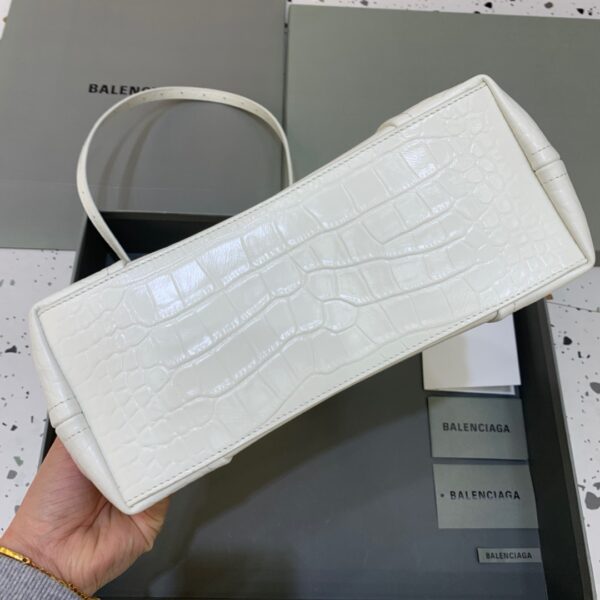 Balenciaga Small Editor  Bag In White, For Women, Women's Bags 13in/33cm
