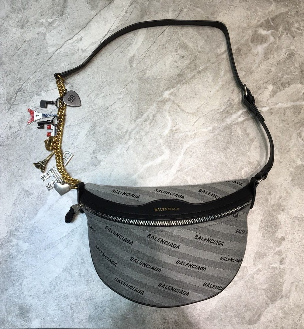 Balenciaga Souvenir XS Belt Bag In Gray, For Women, Women's Bags 9.5in/24cm