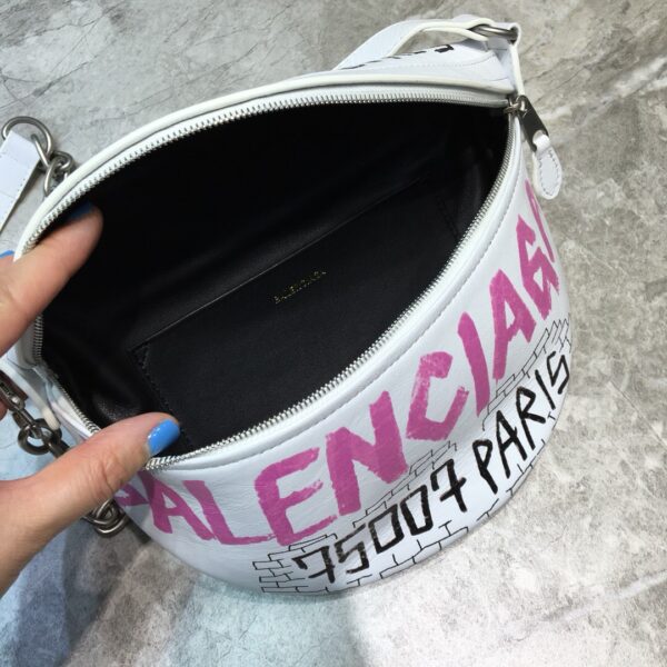 Balenciaga Souvenir XS Belt Bag In White, For Women, Women's Bags 9.5in/24cm
