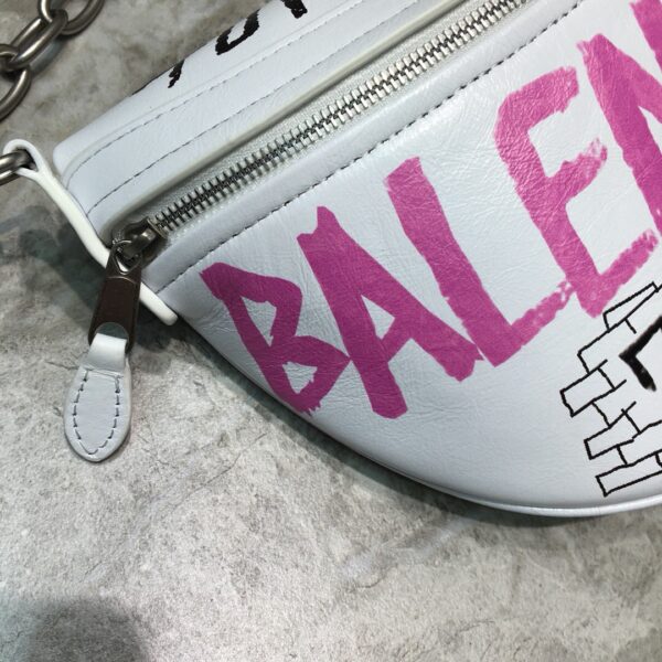 Balenciaga Souvenir XS Belt Bag In White, For Women, Women's Bags 9.5in/24cm