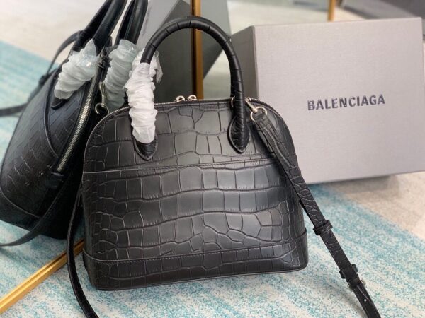 Balenciaga Ville Small Handbag In Black, For Women, Women's Bags 10.2in/26cm