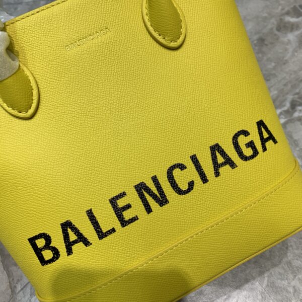 Balenciaga Ville XXS Tote Bag In Yellow, For Women, Women's Bags 8.3in/21cm
