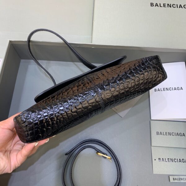 Balenciaga XX Small Flap Bag Box Black, For Women, Women's Bags 10.6in/27cm 6956452108X1000
