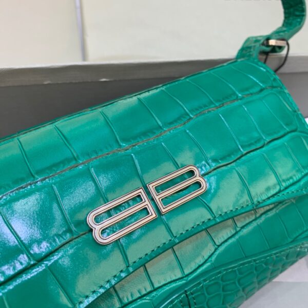 Balenciaga XX Small Flap Bag Box Green, For Women, Women's Bags 10.6in/27cm 6956452108Y3613