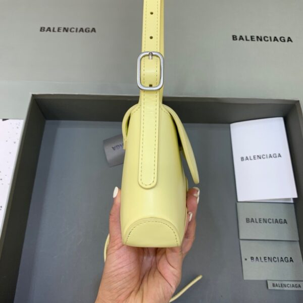 Balenciaga XX Small Flap Bag Box Yellow, For Women, Women's Bags 10.6in/27cm 6956452109A7408