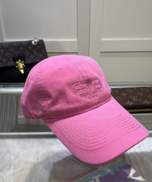 Balenciage BB Paris Icon Cap Pink Cap 704105410B20565