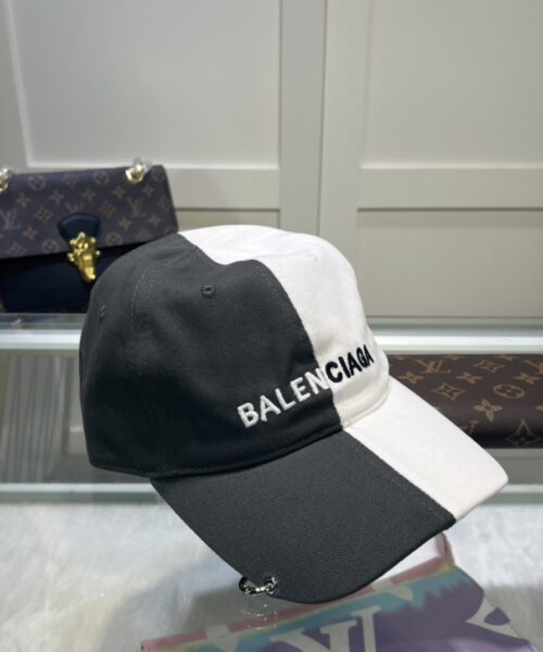 Balenciage Logo Cap Black/White Cap