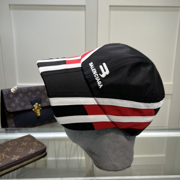 Balenciage Logo Visor Cap Black Cap