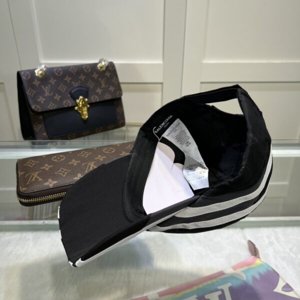 Balenciage Logo Visor Cap Black Cap