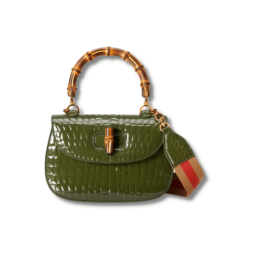 1:1 Replica Bamboo 1947 Crocodile Bag For Women-672206 EV4CT 2771