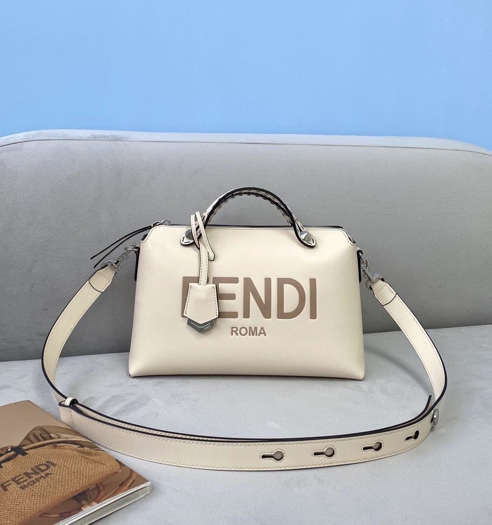1:1 Replica By The Way Medium White For Women, Women's Handbags, Shoulder And Crossbody Bags 10.6in/27cm FF 8BL146
