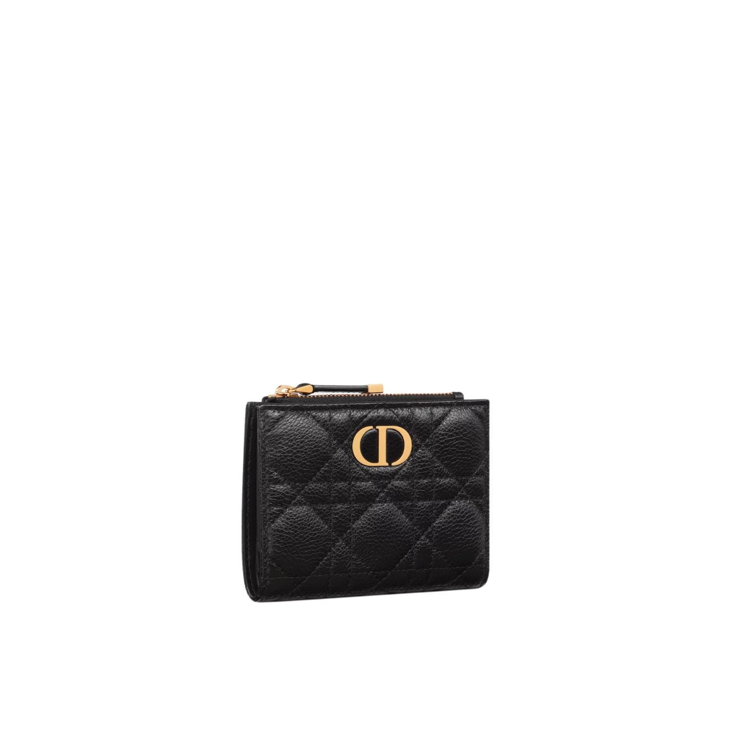 1:1 Replica Caro Dahlia Wallet Black For Women S5173UWHC_M900 11.5cm/4.5 inch