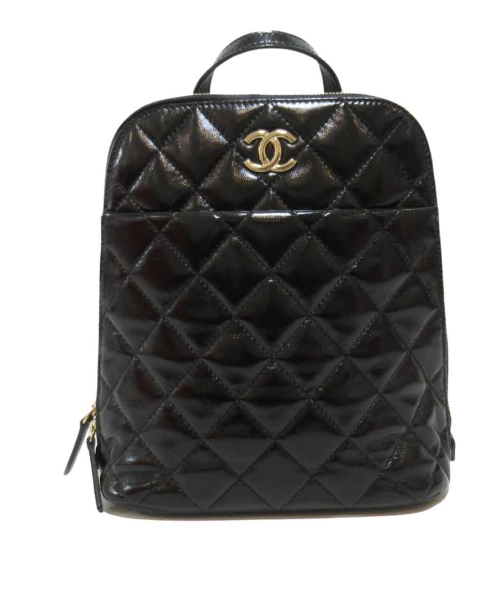 [REP 1:1] CC Rucksack Backpack Black/White/Pink/ Steel Blue For Women 7.1in / 18cm AS3332