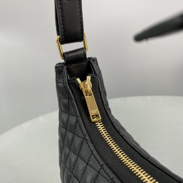 1:1 Replica Celine Ava Bag Black For Women 9in/23.5cm