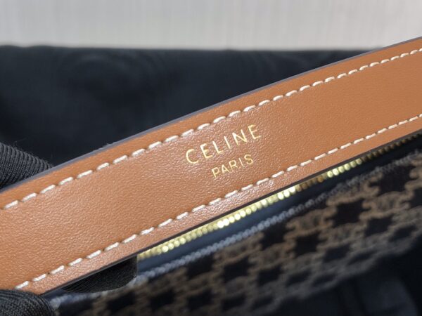 1:1 Replica Celine Ava Bag In Triomphe Canvas Denim For Women 9in/23cm