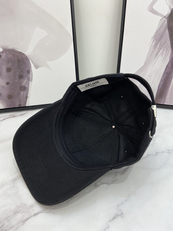 Celine Baseball Cap Black Celine Cap