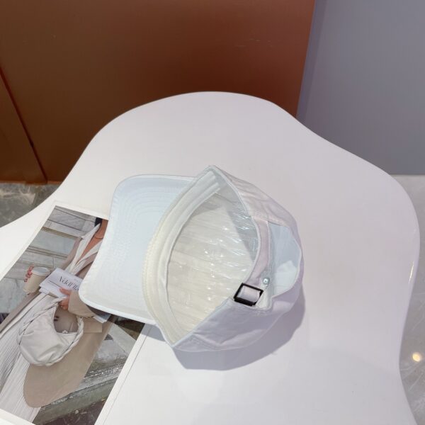 Celine Baseball Cap In Cotton White