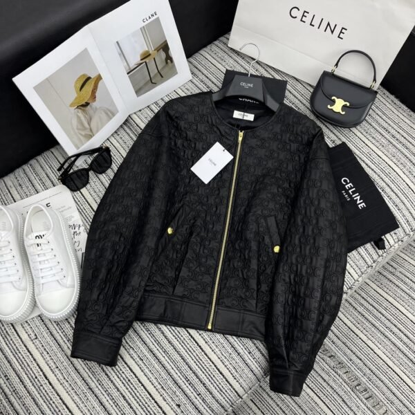 Celine Bomber Jacket Black For Women