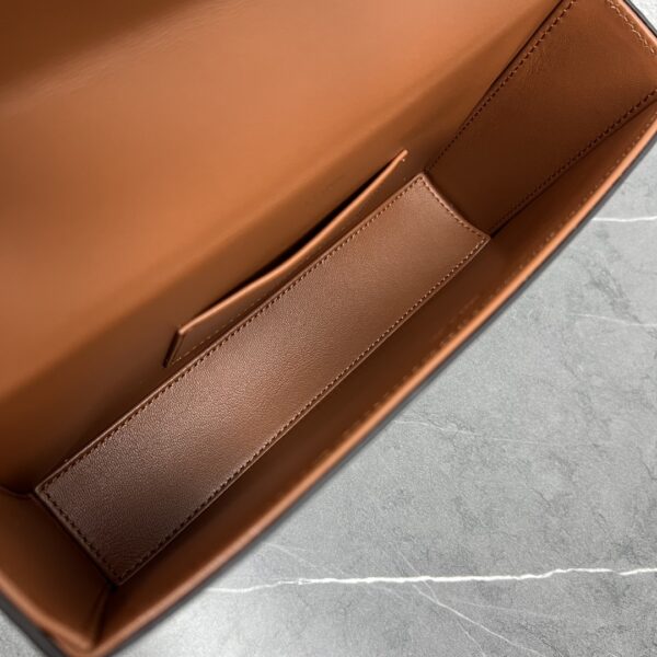 1:1 Replica Celine Box Triomphe In Triomphe Canvas Tan For Women 9in/22cm 199992CUZ.04LU