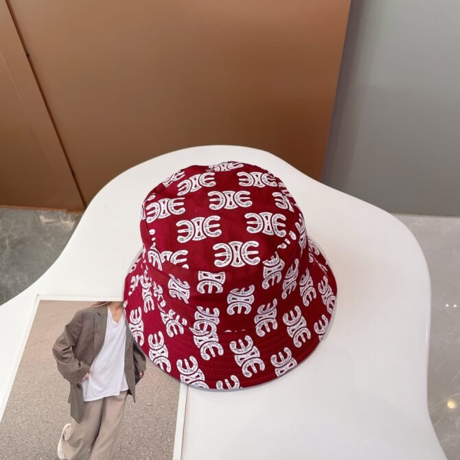 celine bucket hat red celine hat h6wfp