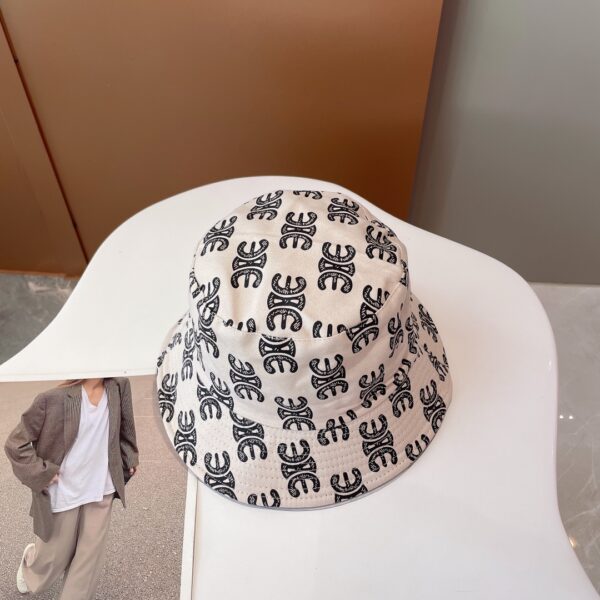 Celine Bucket Hat White Celine Hat