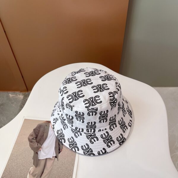 Celine Bucket Hat White Celine Hat