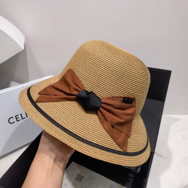 Celine Bucket Summer Hat Brown Celine Hat
