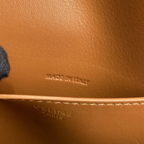 1:1 Replica Celine Casual Style Bridal Logo White / Brown For Women 7in/18cm 10I592DQ2.01TA