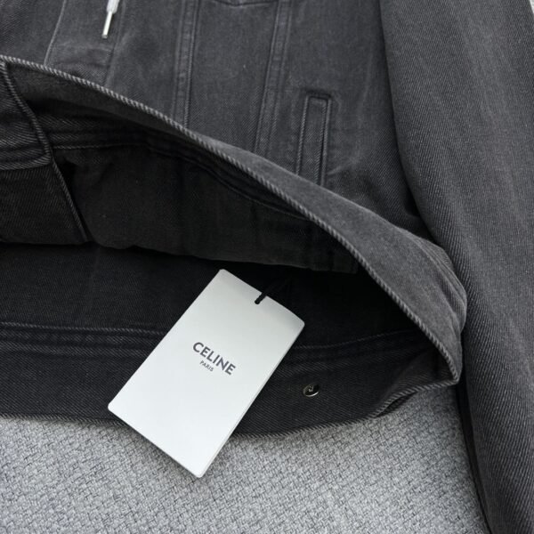 Celine Denim Jacket Grey For Women