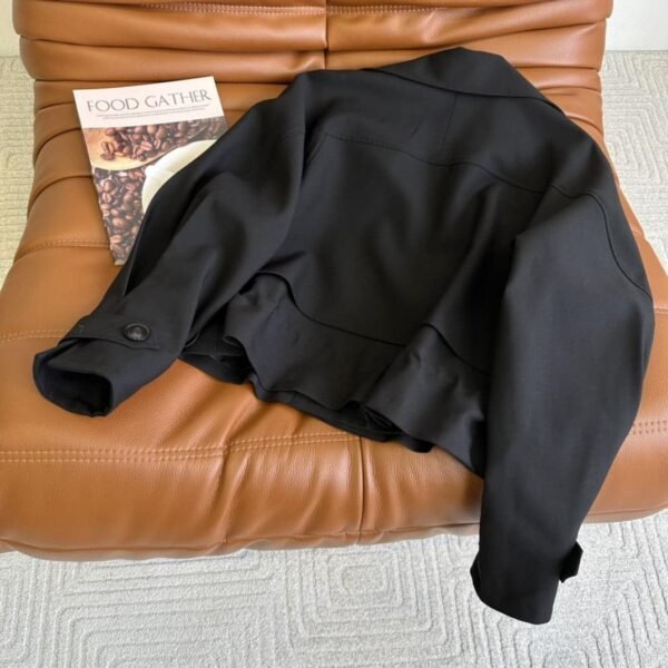 Celine Double Short Jacket Black For Women